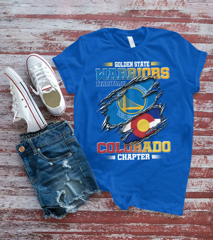 Golden State Warriors Territory Colorado Chapter T-Shirt
