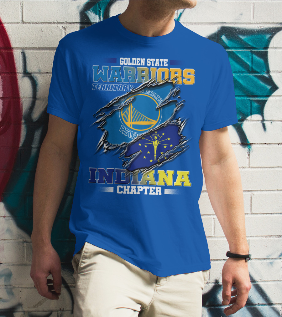 Golden State Warriors Territory Indiana Chapter T-Shirt