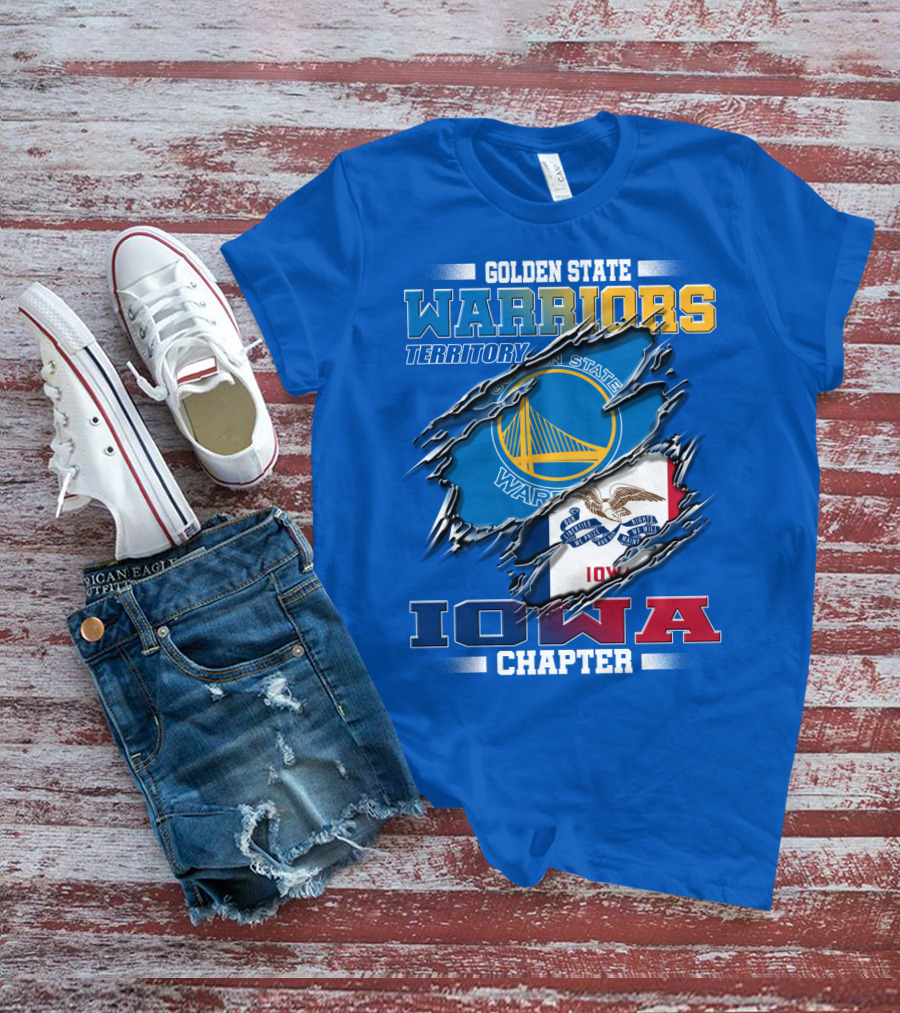Golden State Warriors Territory Iowa Chapter T-Shirt