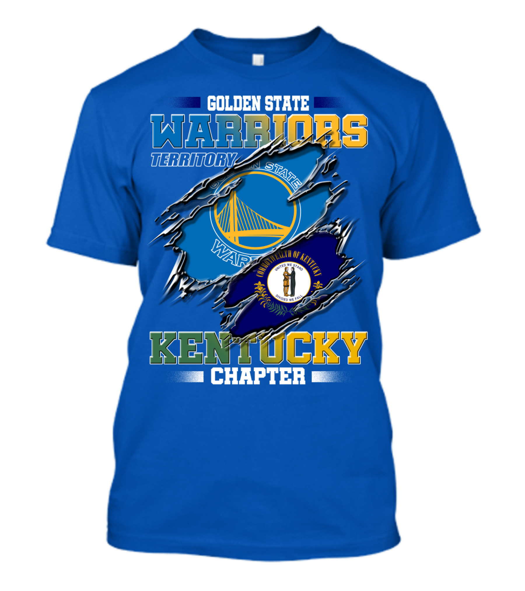 Golden State Warriors Territory Kentucky Chapter T-Shirt