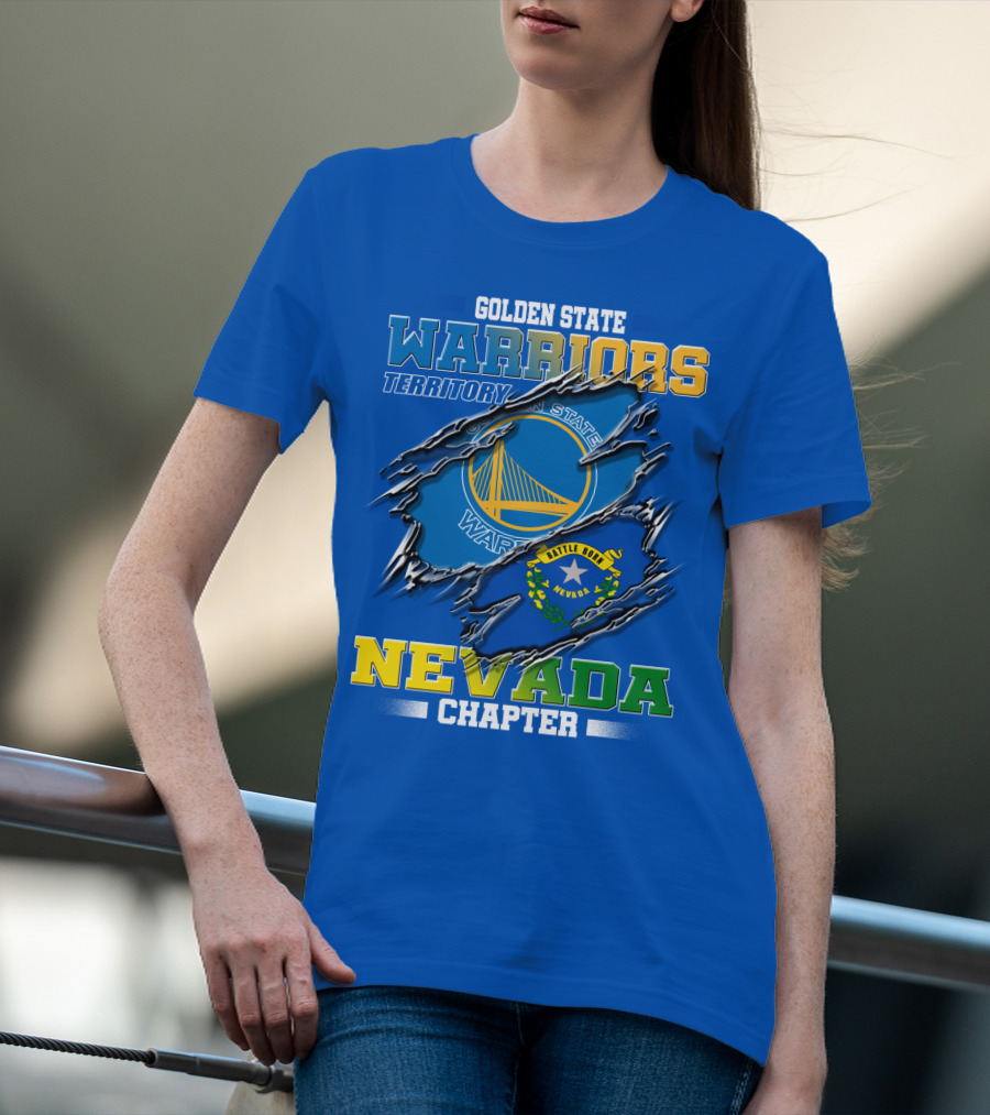 Golden State Warriors Territory Nevada Chapter Battle Born T-Shirt
