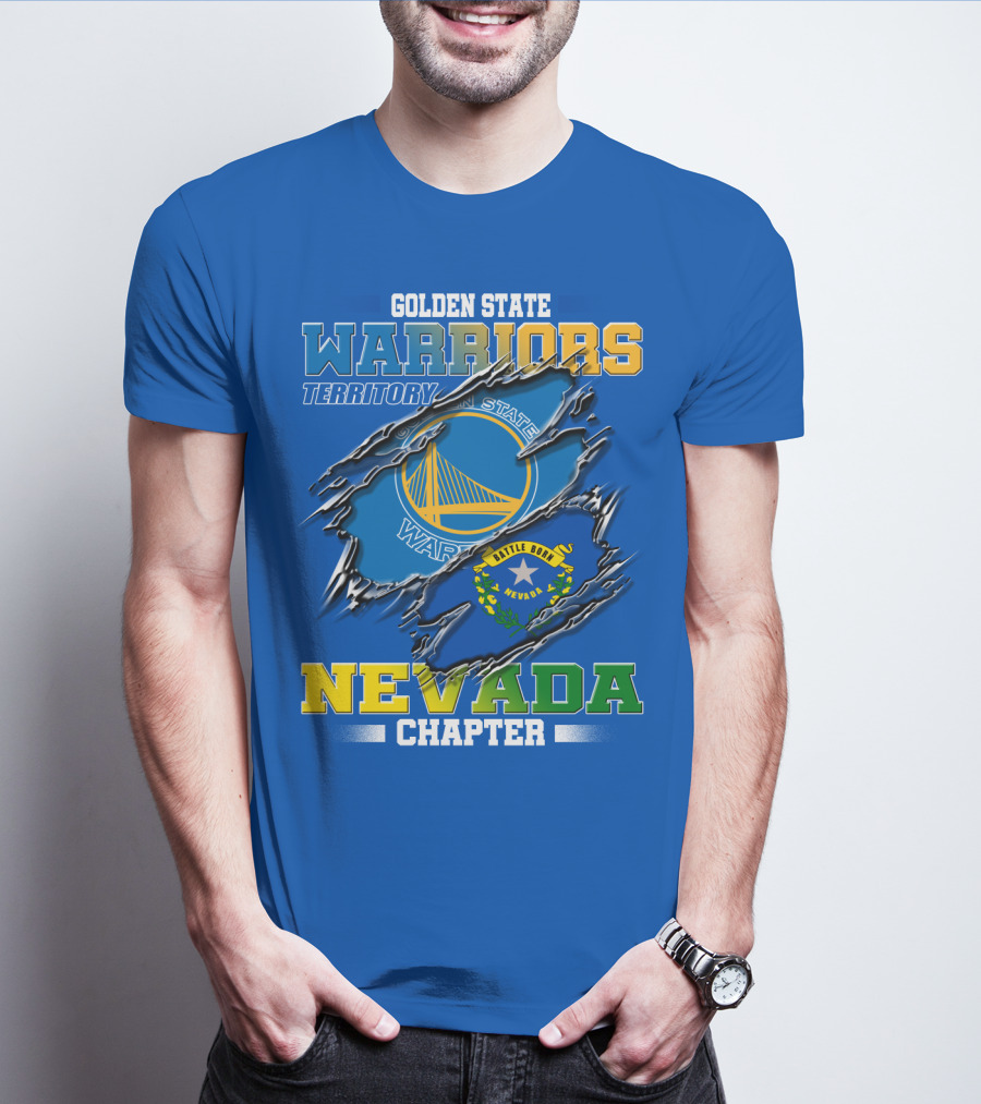 Golden State Warriors Territory Nevada Chapter Battle Born T-Shirt
