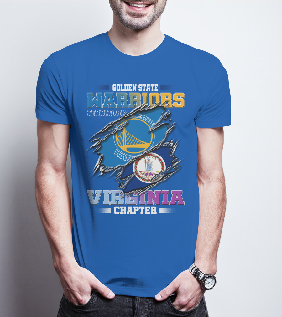 Golden State Warriors Territory Virginia Chapter T-Shirt