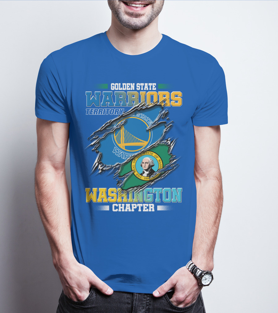 Golden State Warriors Territory Washington Chapter T-Shirt