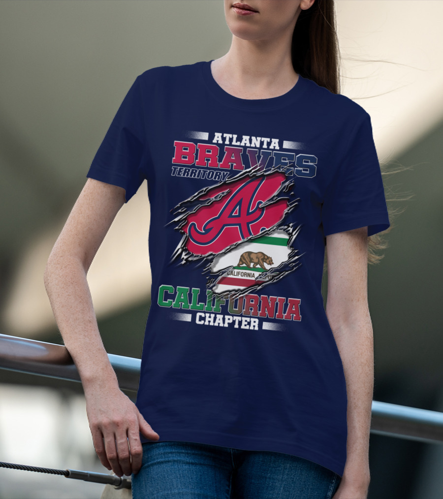 Atlanta Braves Territory California Chapter T-Shirt
