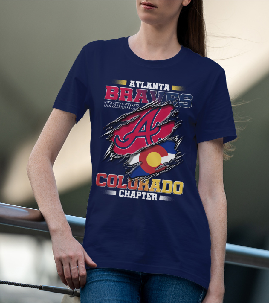 Atlanta Braves Territory Colorado Chapter T-Shirt