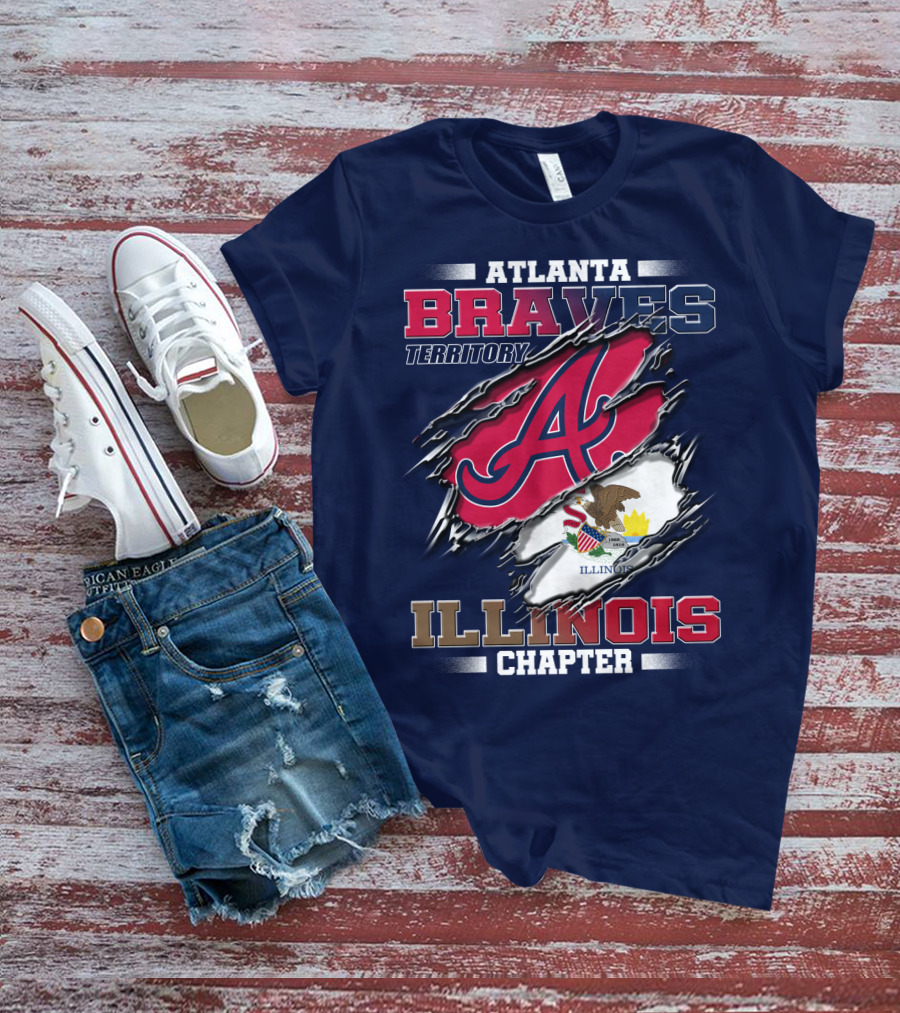 ATLANTA BRAVES TERRITORY ILLINOIS CHAPTER T-Shirt