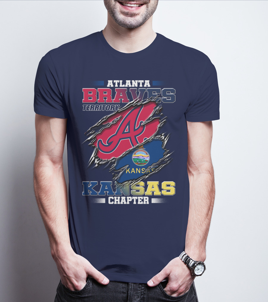 Atlanta Braves Territory Kansas Chapter T-Shirt