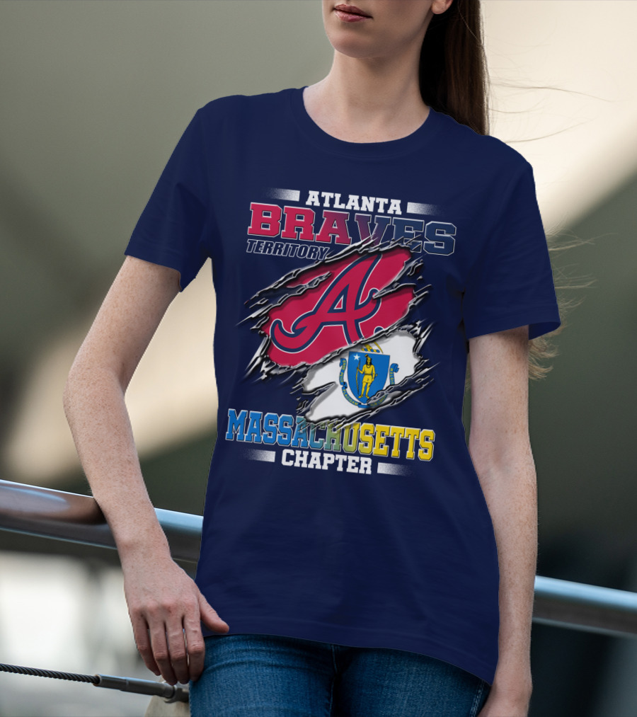 Atlanta Braves Territory Massachusetts Chapter T-Shirt
