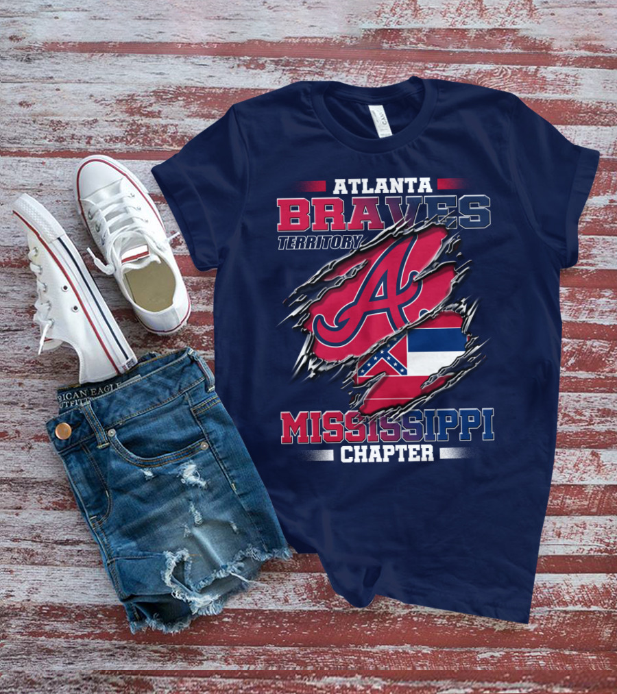 Atlanta Braves Territory Mississippi Chapter T-Shirt