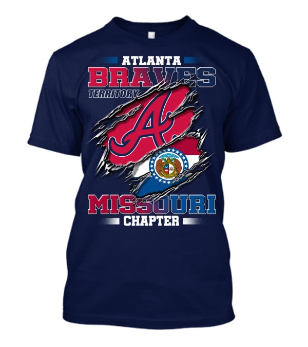 Atlanta Braves Territory Missouri Chapter T-Shirt