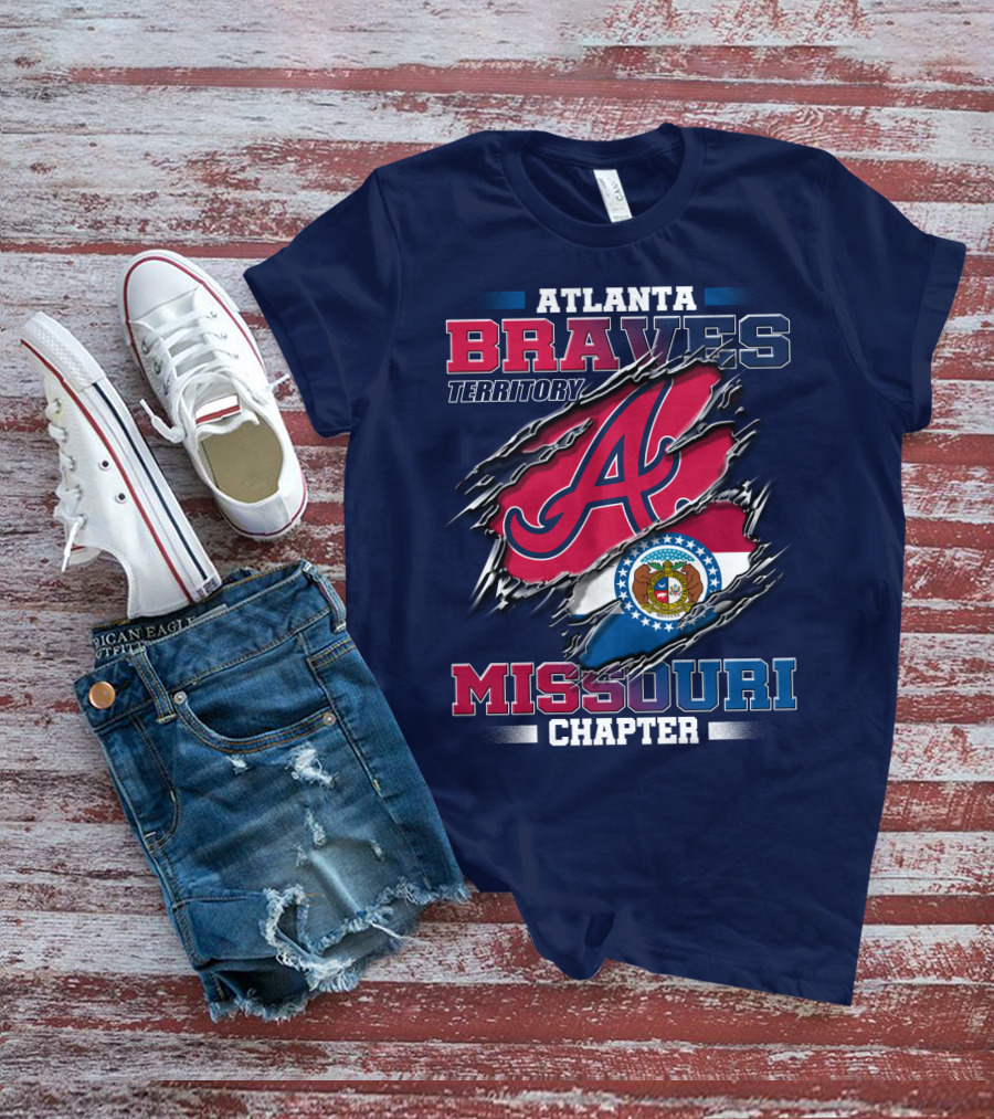 Atlanta Braves Territory Missouri Chapter T-Shirt