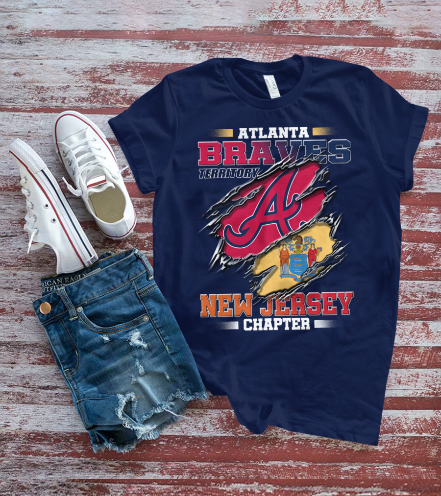 Atlanta Braves Territory New Jersey Chapter T-Shirt