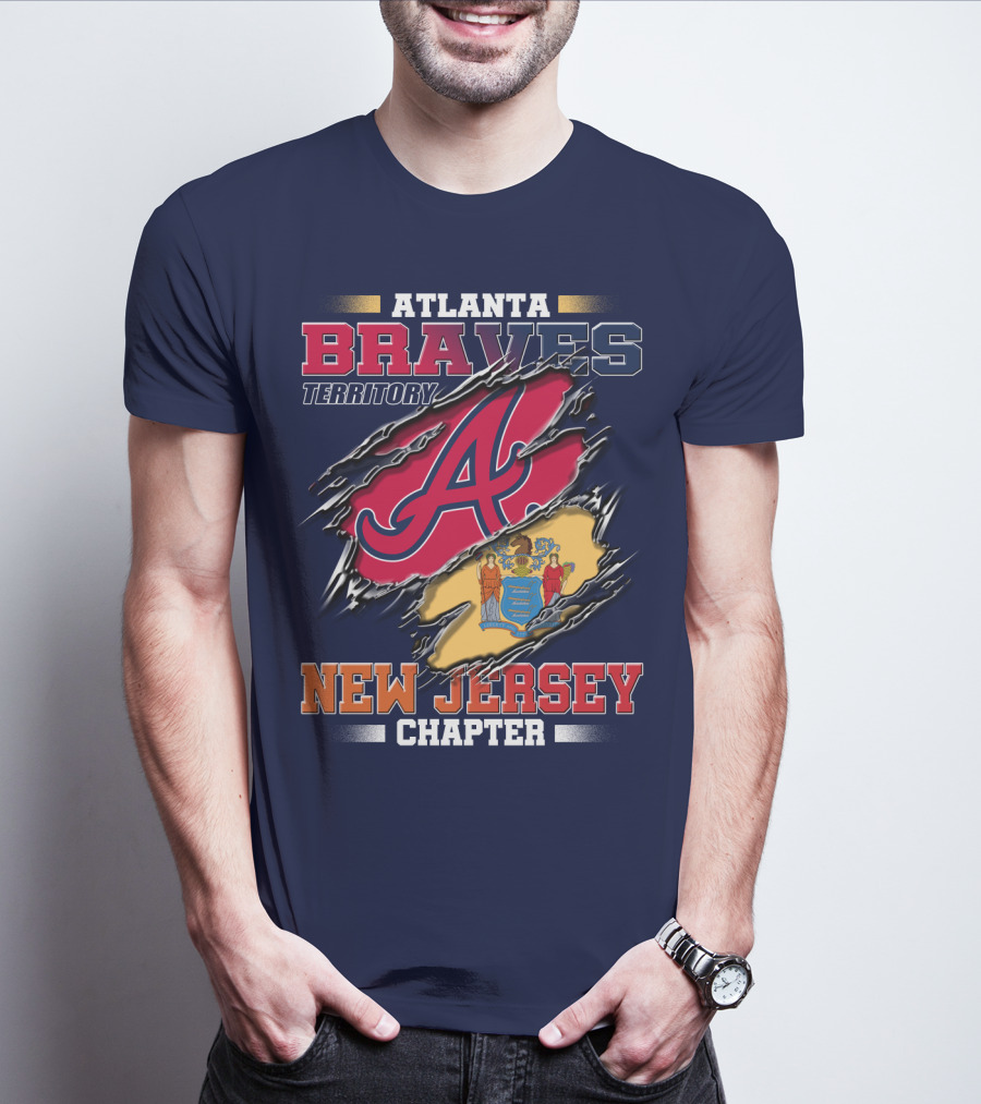 Atlanta Braves Territory New Jersey Chapter T-Shirt