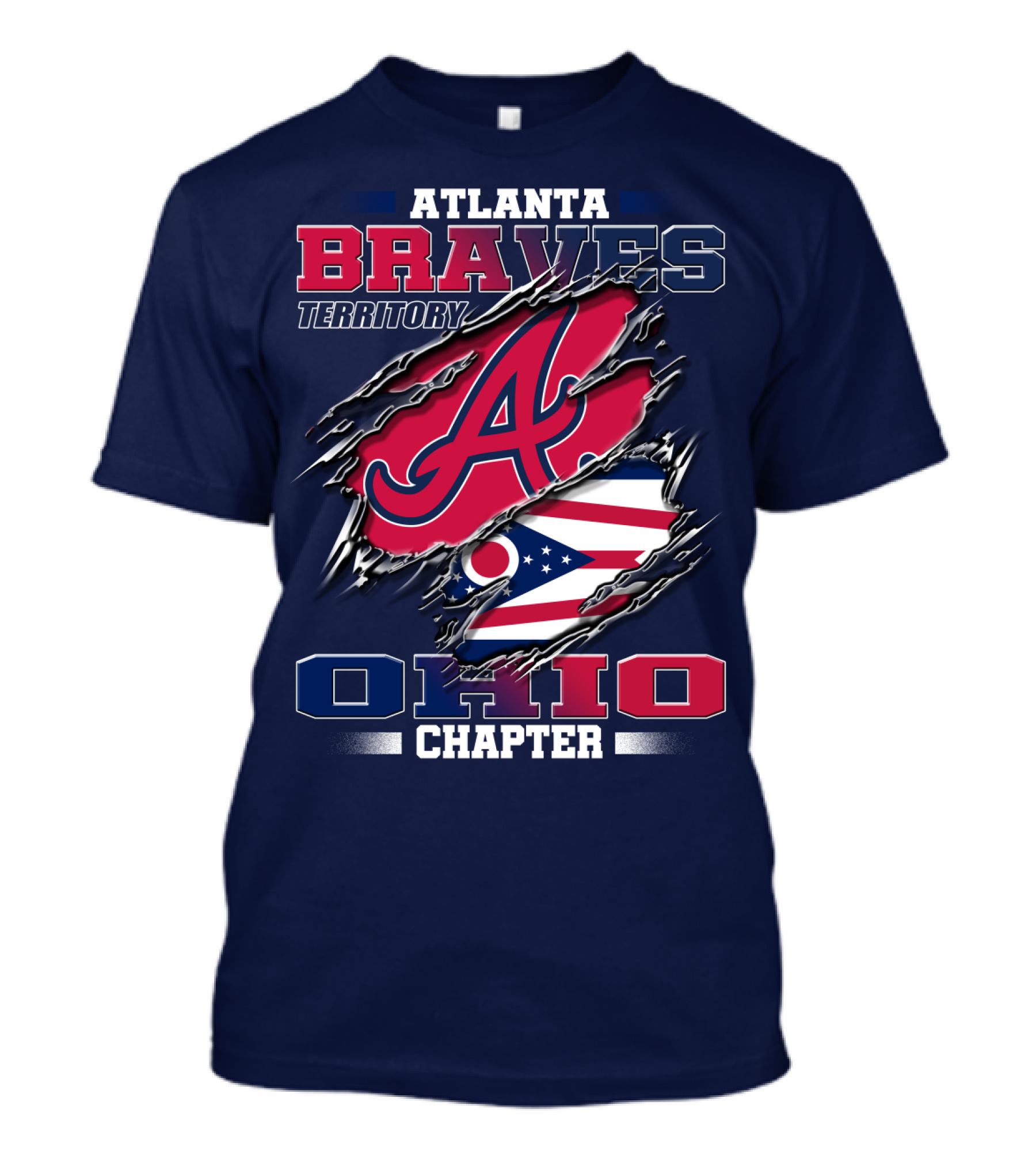 Atlanta Braves Territory Ohio Chapter T-Shirt