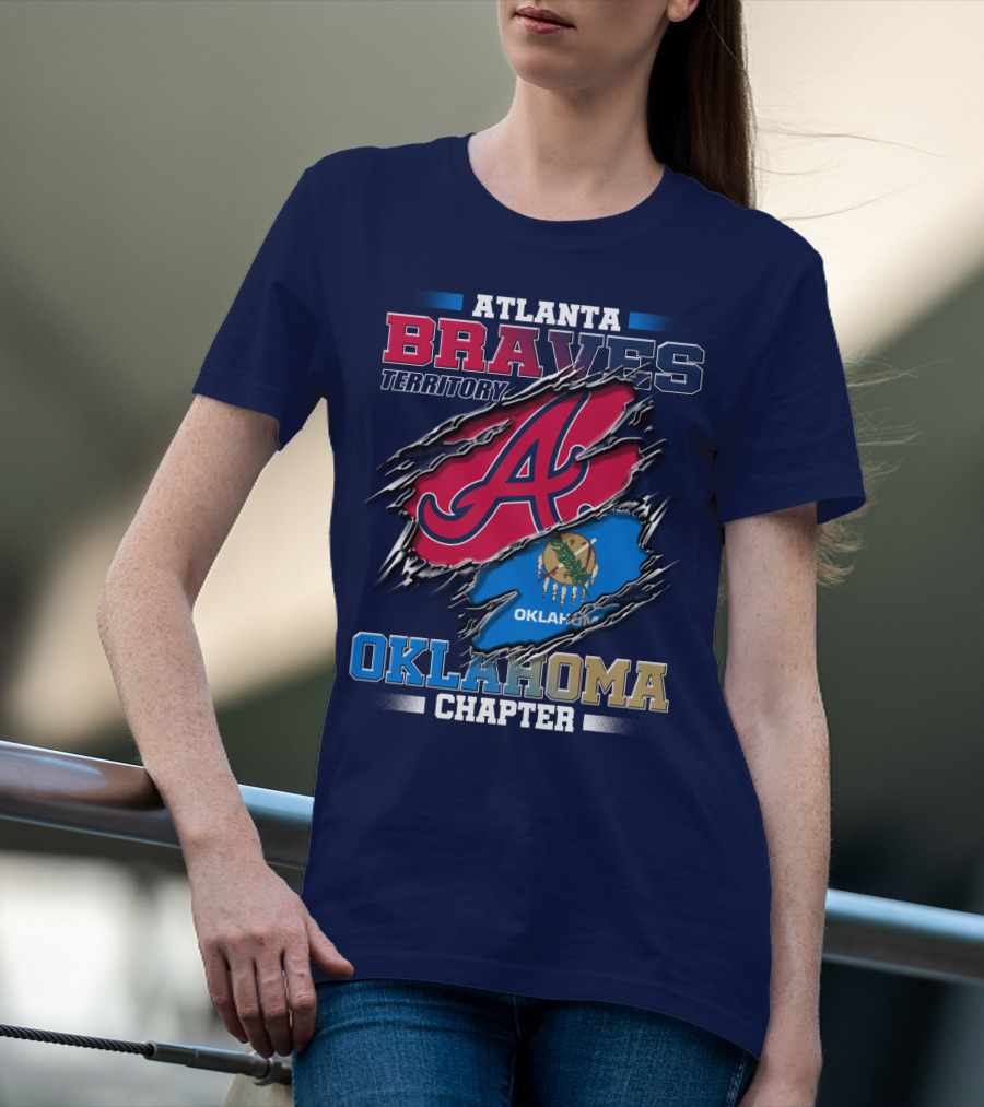 Atlanta Braves Territory Oklahoma Chapter T-Shirt