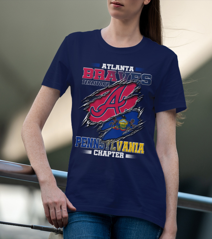 Atlanta Braves Territory Pennsylvania Chapter T-Shirt