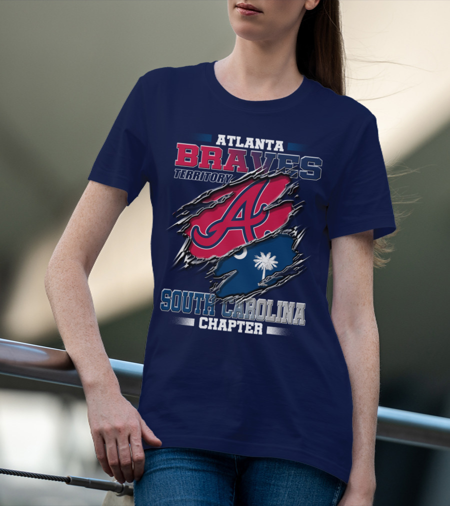 Atlanta Braves Territory South Carolina Chapter T-Shirt