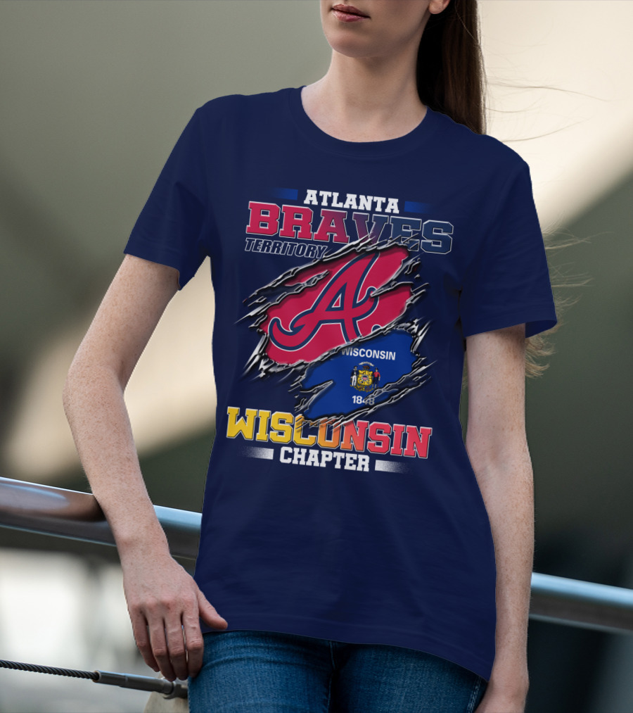 Atlanta Braves Territory Wisconsin Chapter 1848 T-Shirt