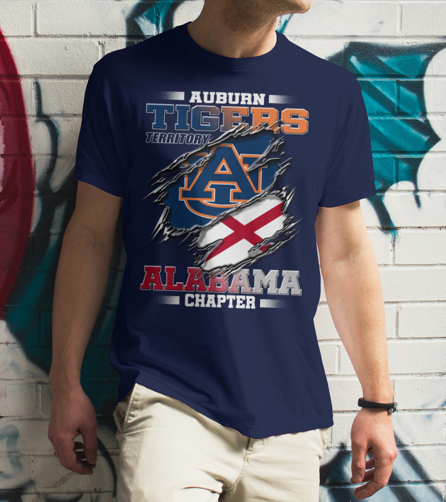 Auburn Tigers Territory Alabama Chapter T-Shirt
