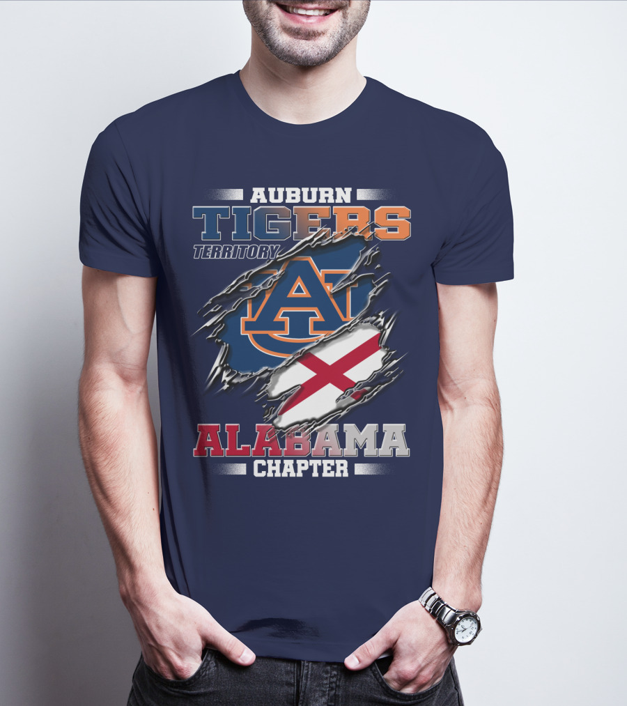 Auburn Tigers Territory Alabama Chapter T-Shirt