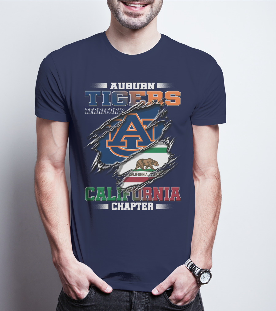 Auburn Tigers Territory California Chapter T-Shirt