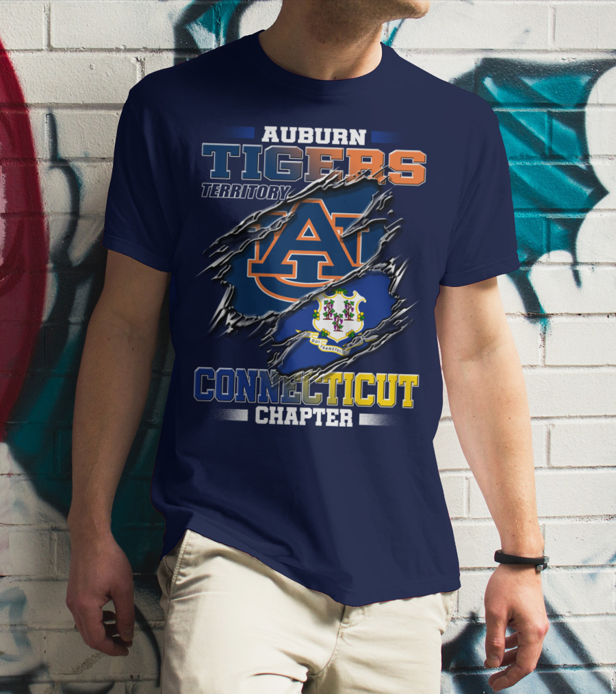 Auburn Tigers Territory Connecticut Chapter T-Shirt