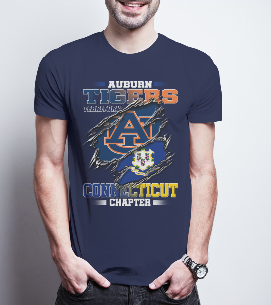 Auburn Tigers Territory Connecticut Chapter T-Shirt