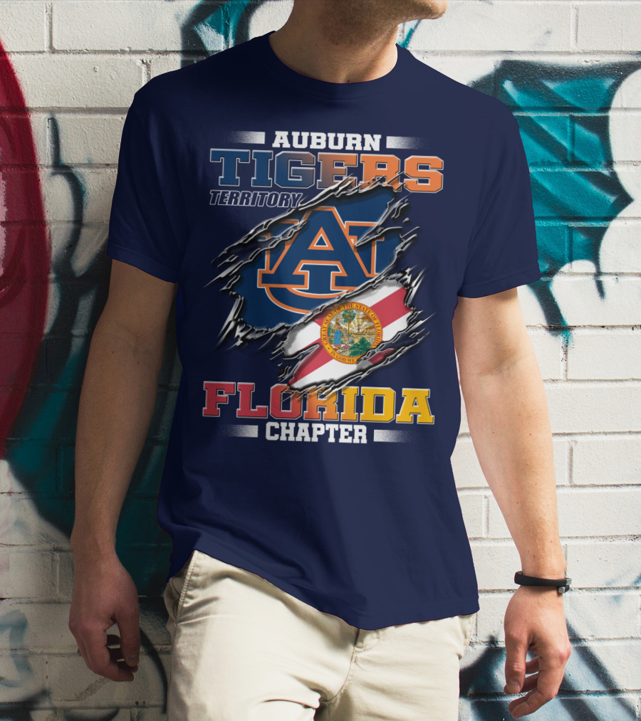 Auburn Tigers Territory Florida Chapter T-Shirt