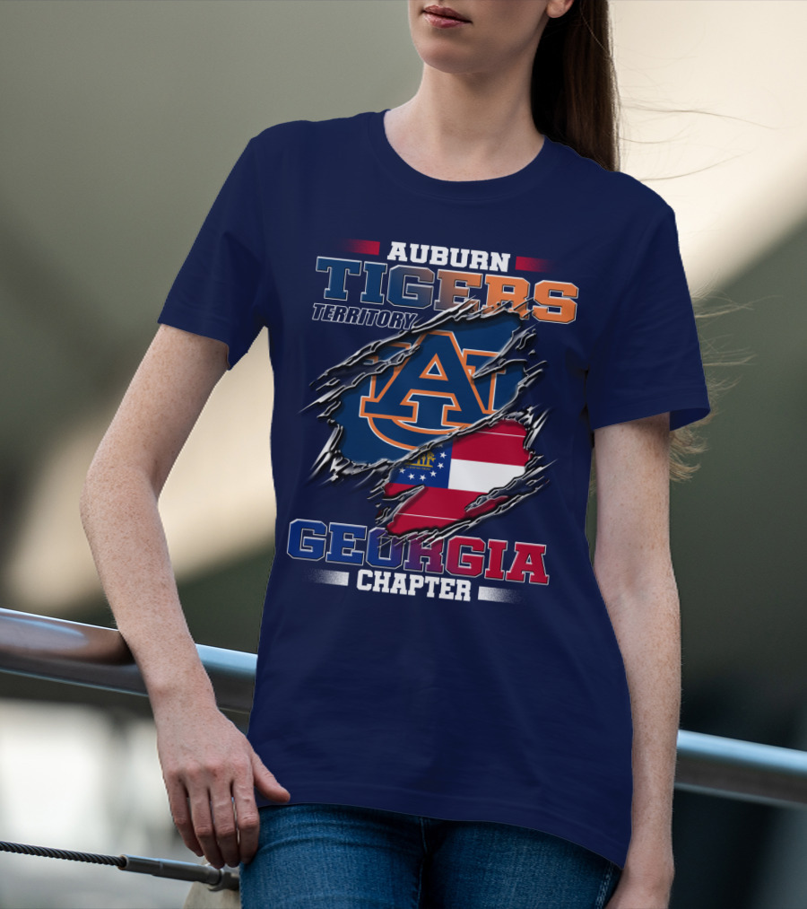 Auburn Tigers Territory Georgia Chapter T-Shirt