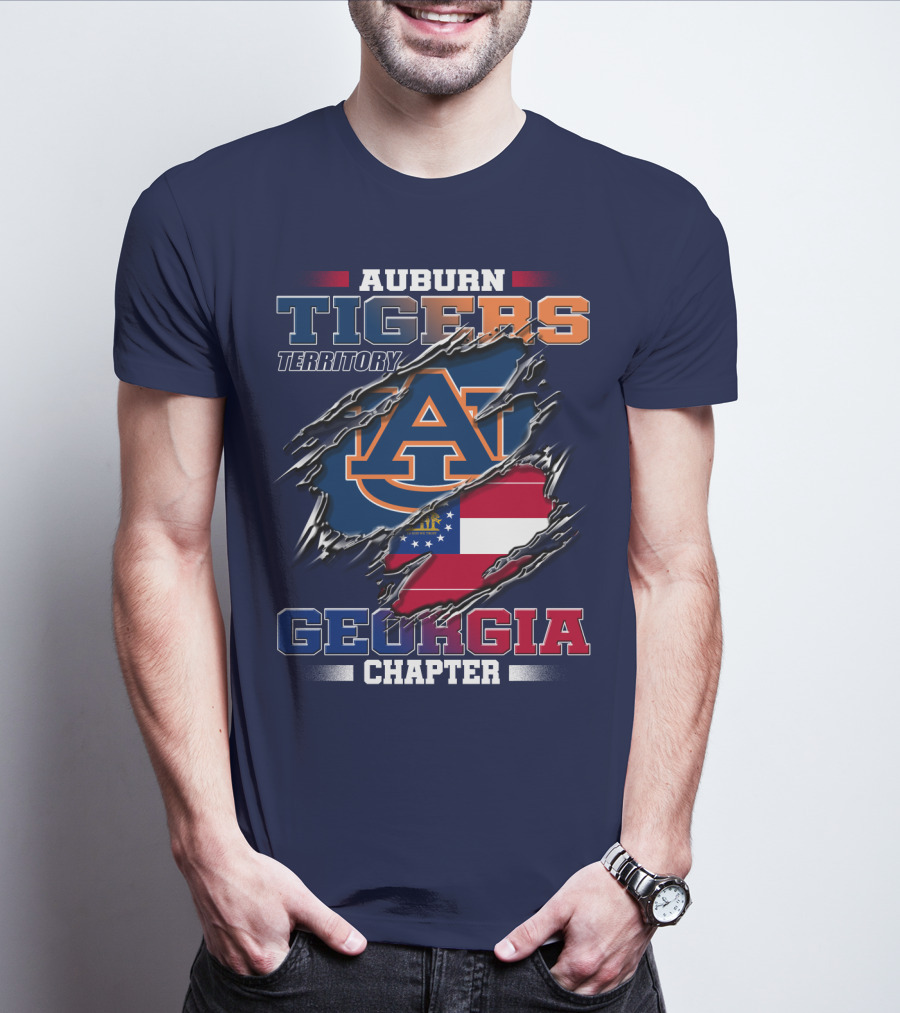 Auburn Tigers Territory Georgia Chapter T-Shirt