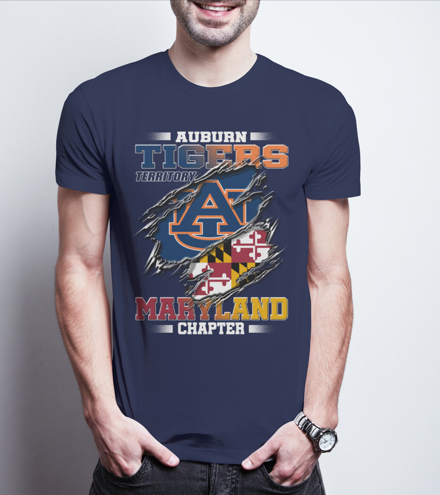 Auburn Tigers Territory Maryland Chapter T-Shirt