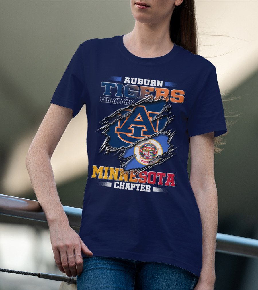 Auburn Tigers Territory Minnesota Chapter T-Shirt