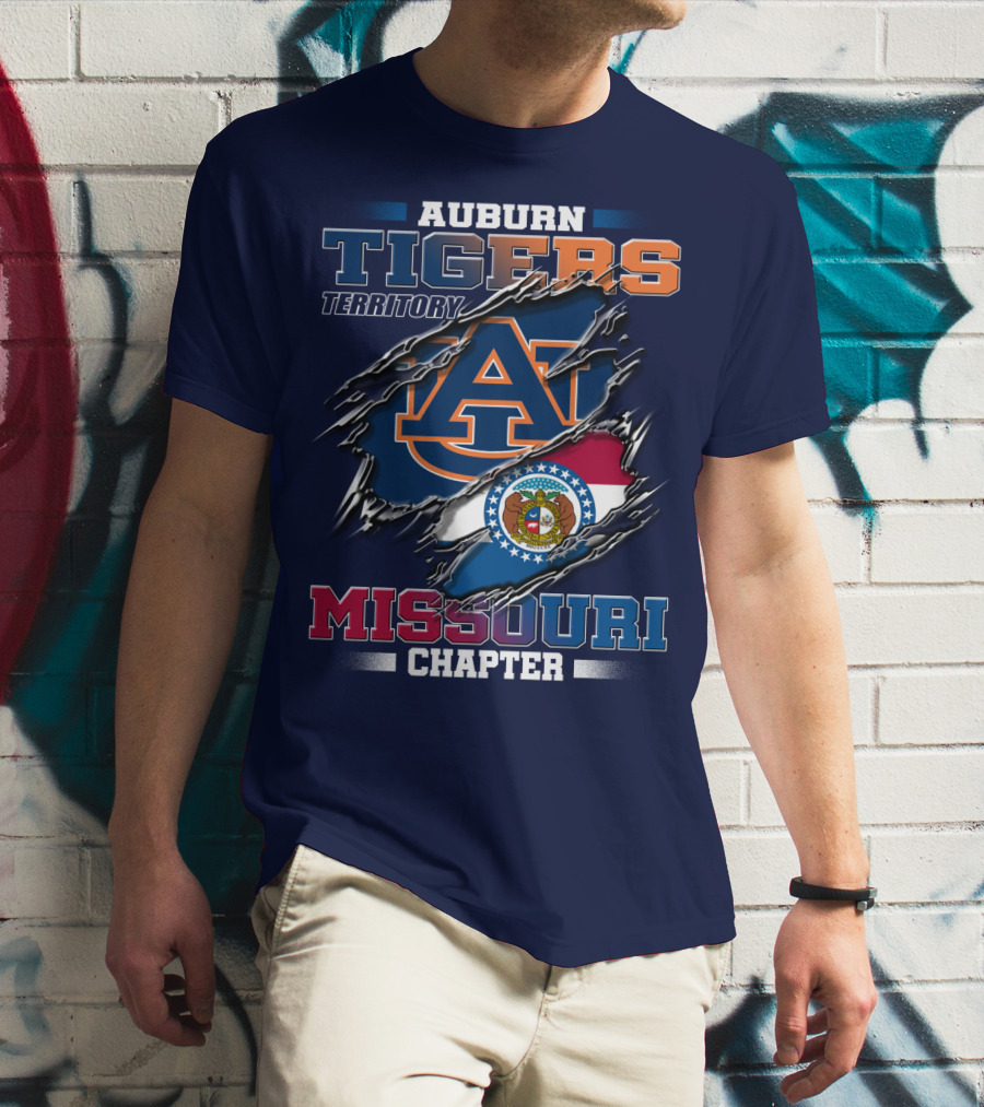 Auburn Tigers Territory Missouri Chapter T-Shirt