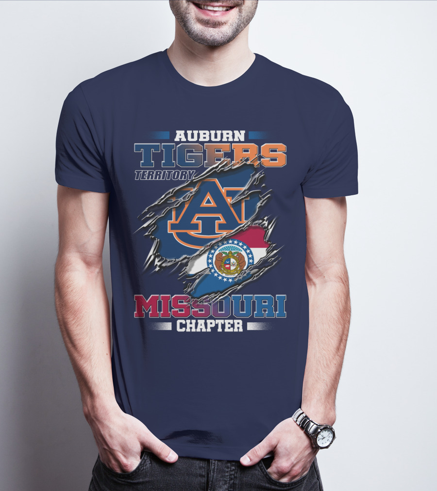 Auburn Tigers Territory Missouri Chapter T-Shirt
