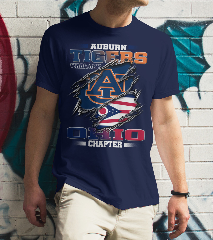 Auburn Tigers Territory Ohio Chapter T-Shirt