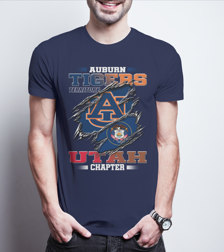 Auburn Tigers Territory Utah Chapter T-Shirt