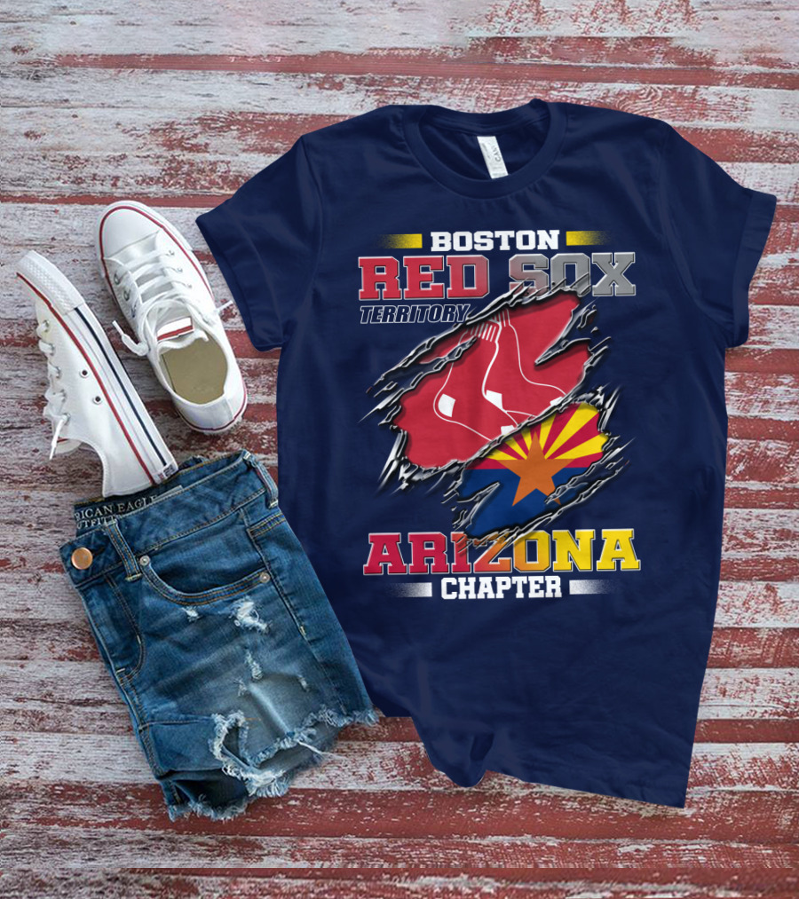 Boston Red Sox Territory Arizona Chapter T-Shirt
