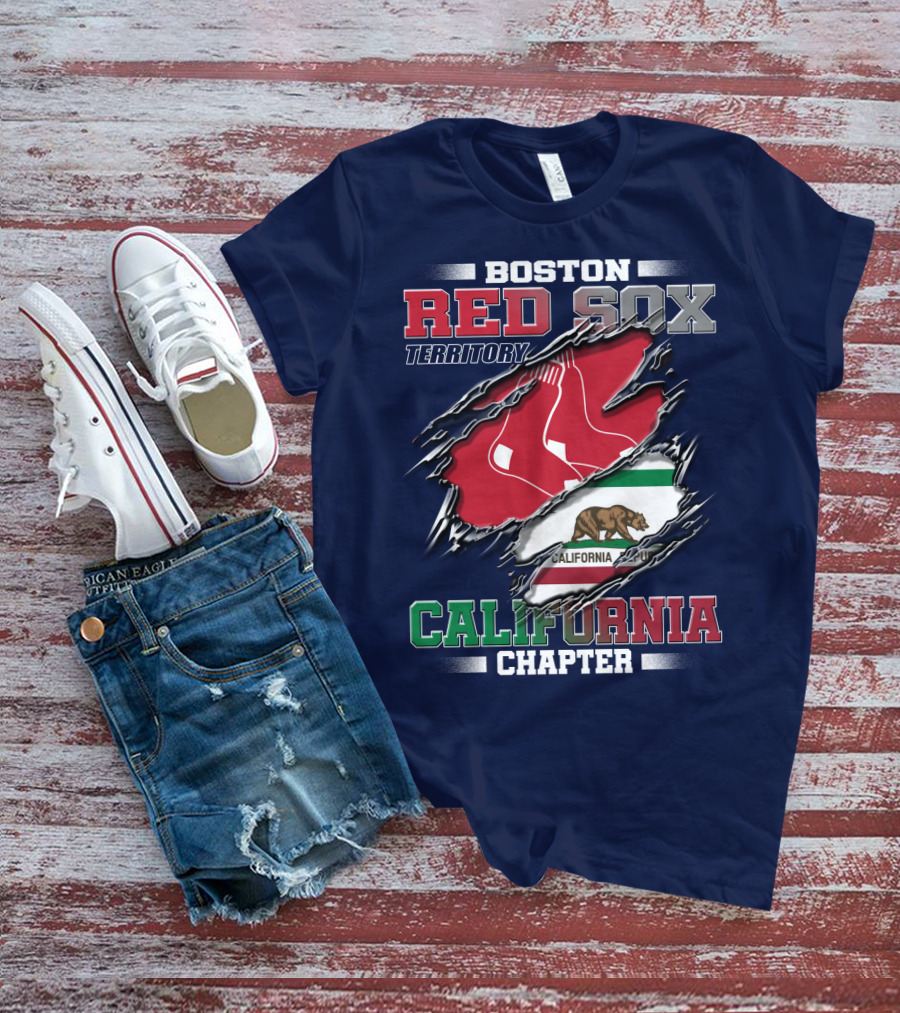 Boston Red Sox Territory California Chapter T-Shirt