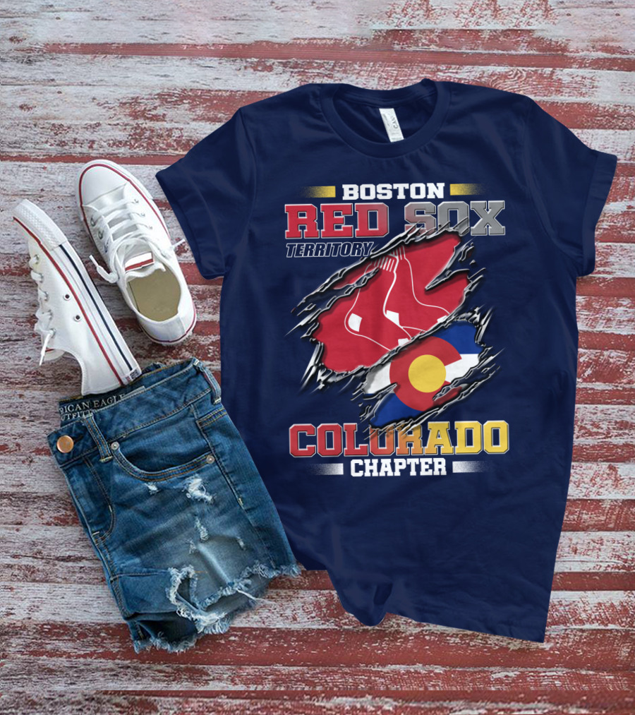 Boston Red Sox Territory Colorado Chapter T-Shirt