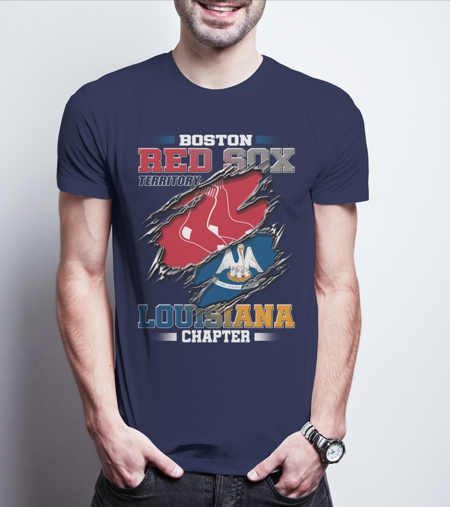 Boston Red Sox Territory Louisiana Chapter T-Shirt