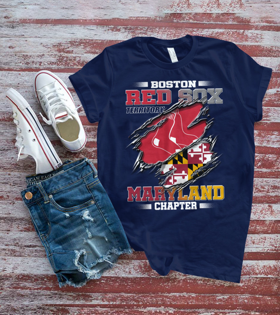 Boston Red Sox Territory Maryland Chapter T-Shirt