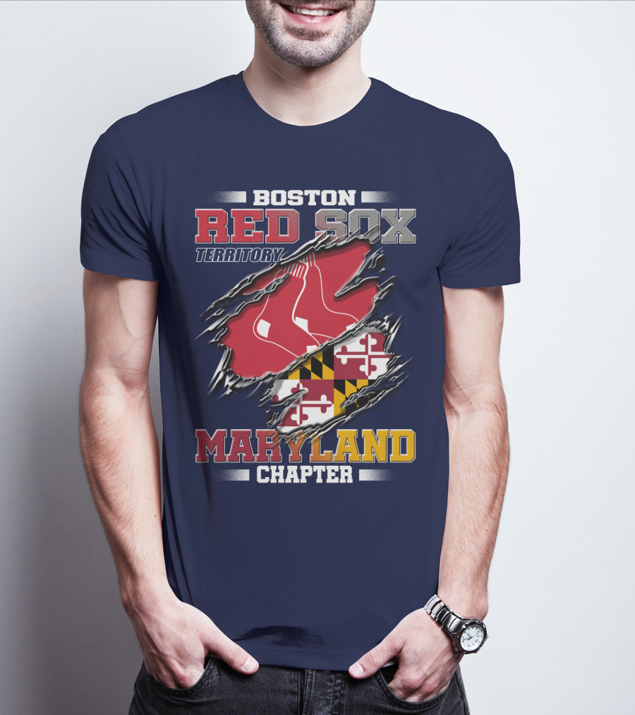 Boston Red Sox Territory Maryland Chapter T-Shirt