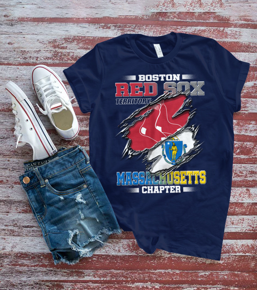 Boston Red Sox Territory Massachusetts Chapter T-Shirt
