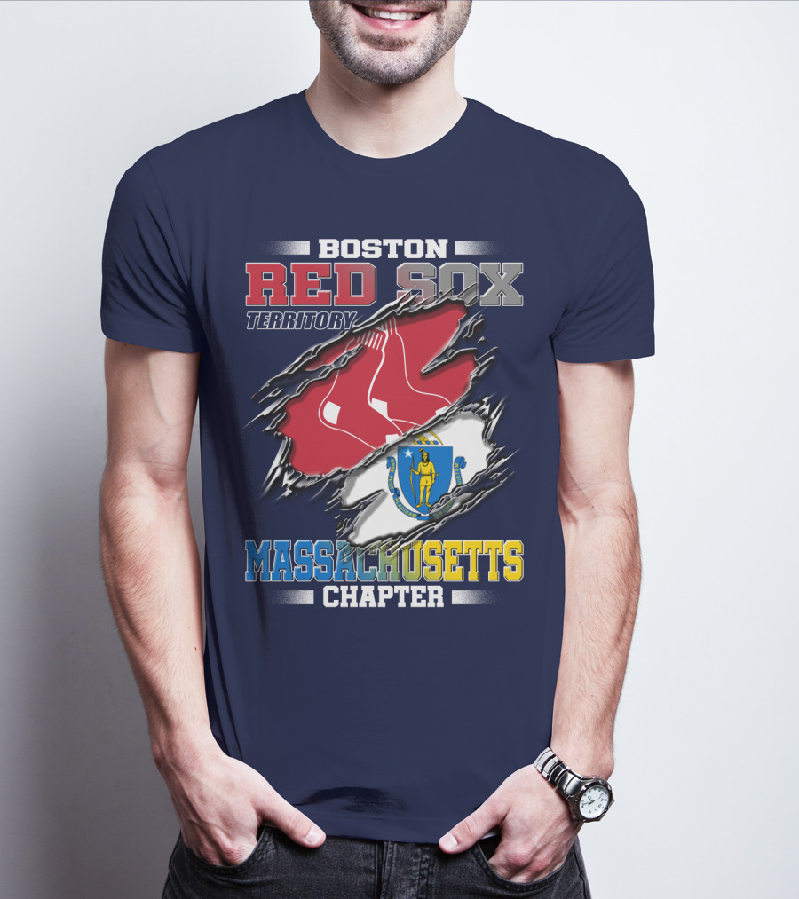 Boston Red Sox Territory Massachusetts Chapter T-Shirt