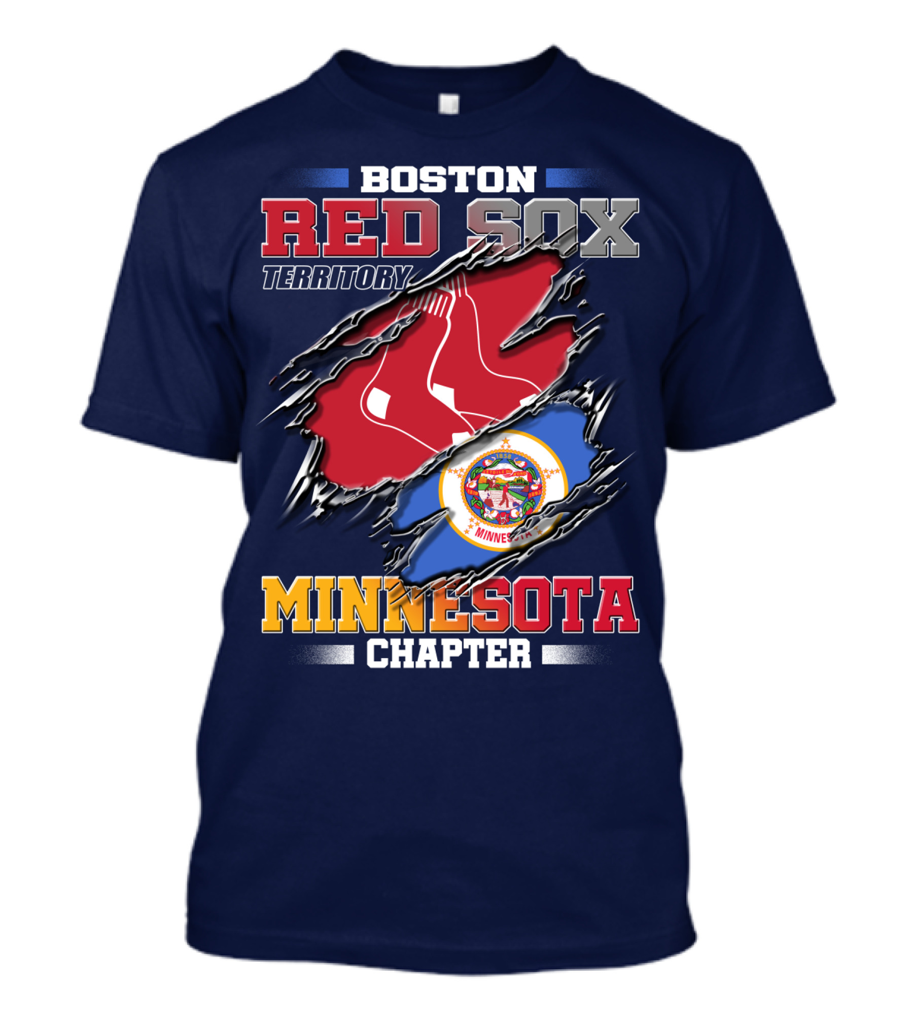 Boston Red Sox Territory Minnesota Chapter T-Shirt