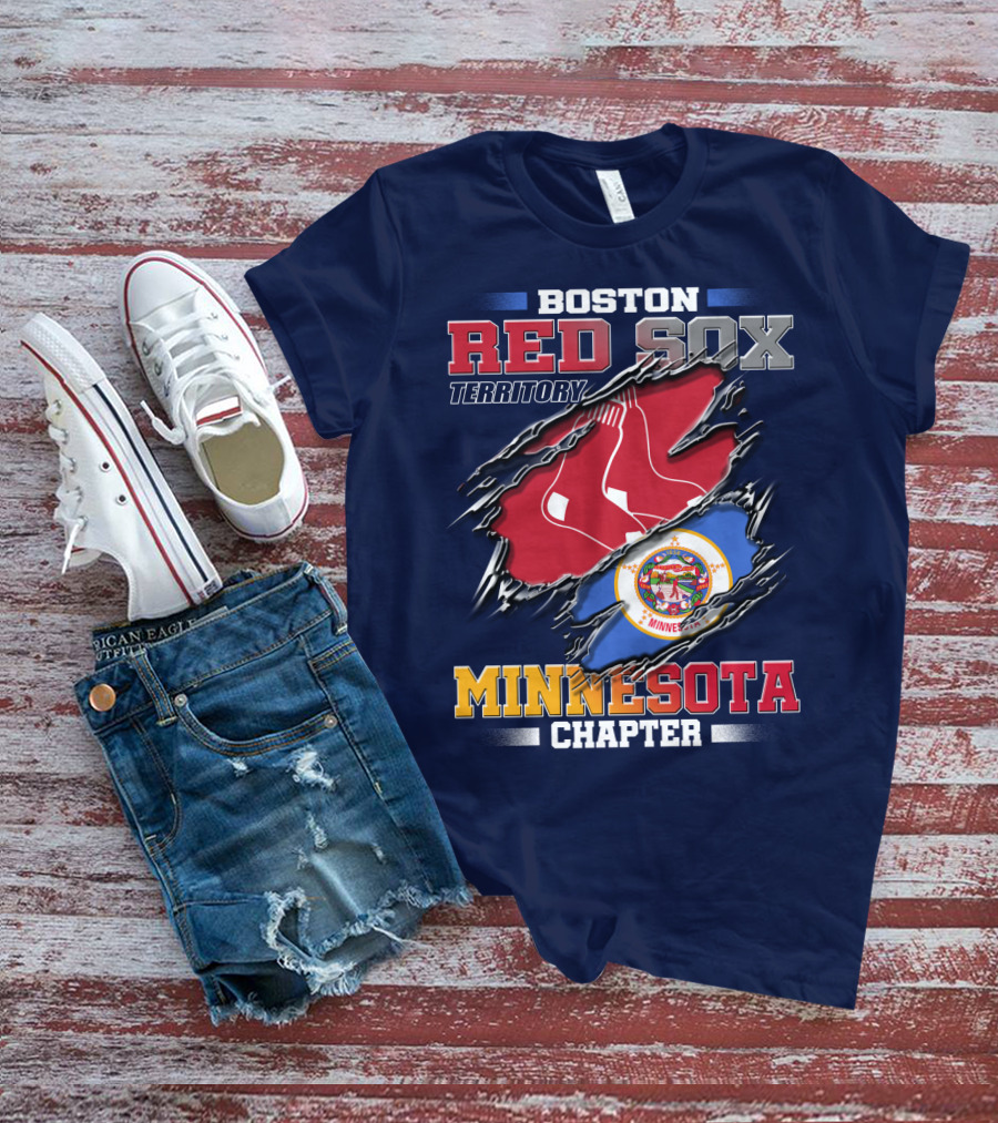 Boston Red Sox Territory Minnesota Chapter T-Shirt