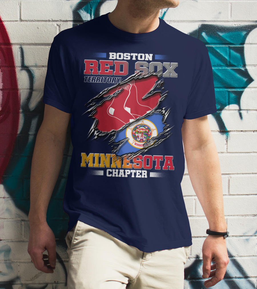 Boston Red Sox Territory Minnesota Chapter T-Shirt