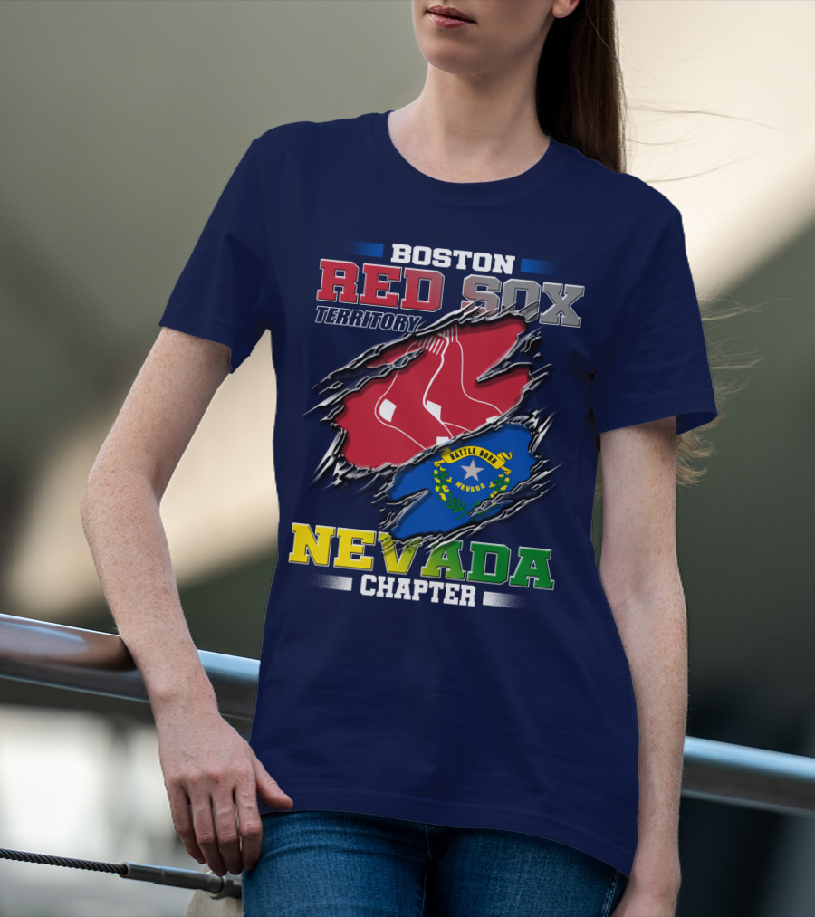 Boston Red Sox Territory Nevada Chapter T-Shirt