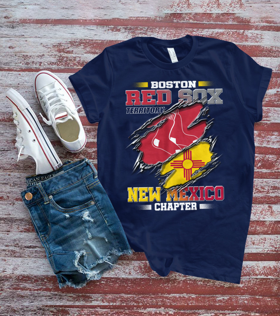Boston Red Sox Territory New Mexico Chapter T-Shirt